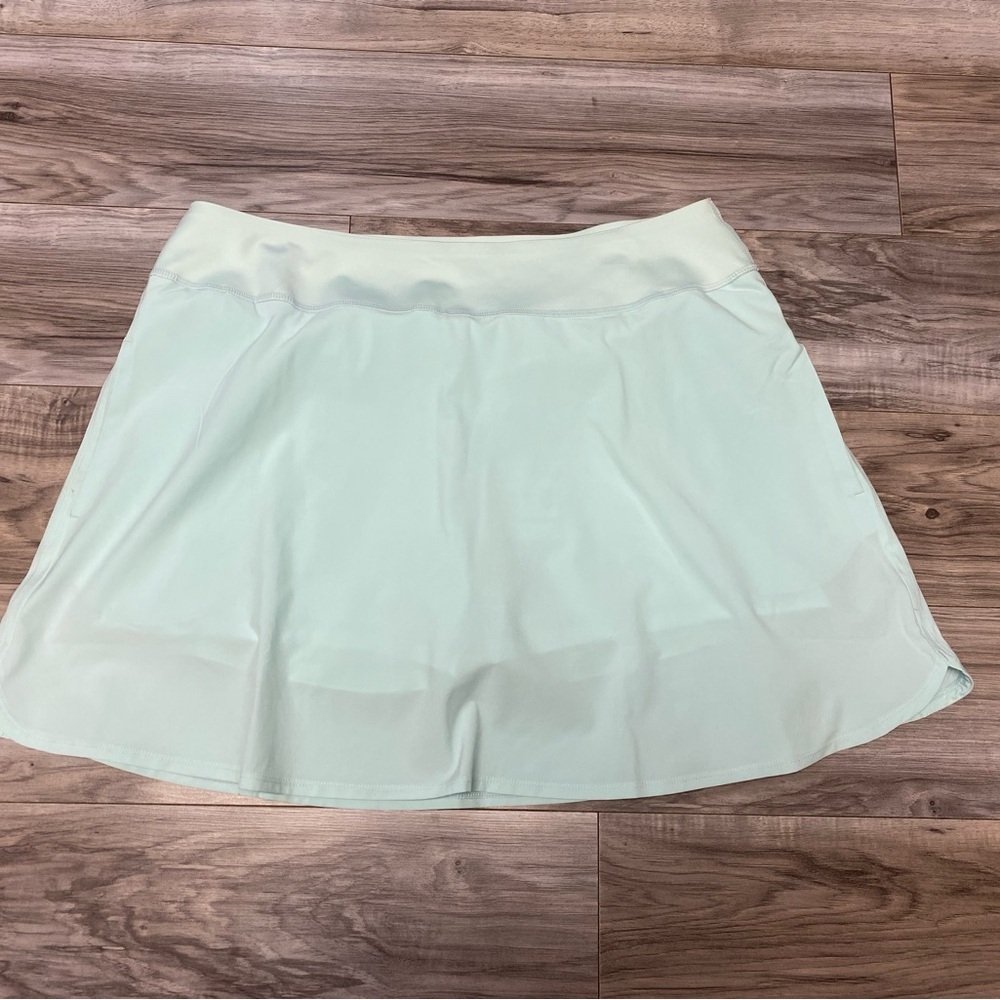 PUMA PWRSHAPE Women’s Skort Size XL Golf Stretch Summer Skirt Soothing Sea NEW - Picture 4 of 11
